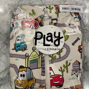 Little Sleepies Disney Pixar Radiator Springs Zip Hoodie NIB